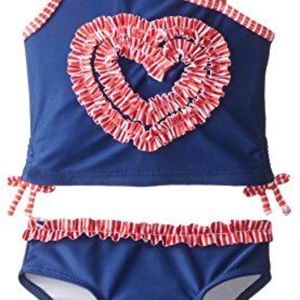 NEW SIZE 16 GIRLS JANTZEN TANKINI SWIMSUIT LOT351